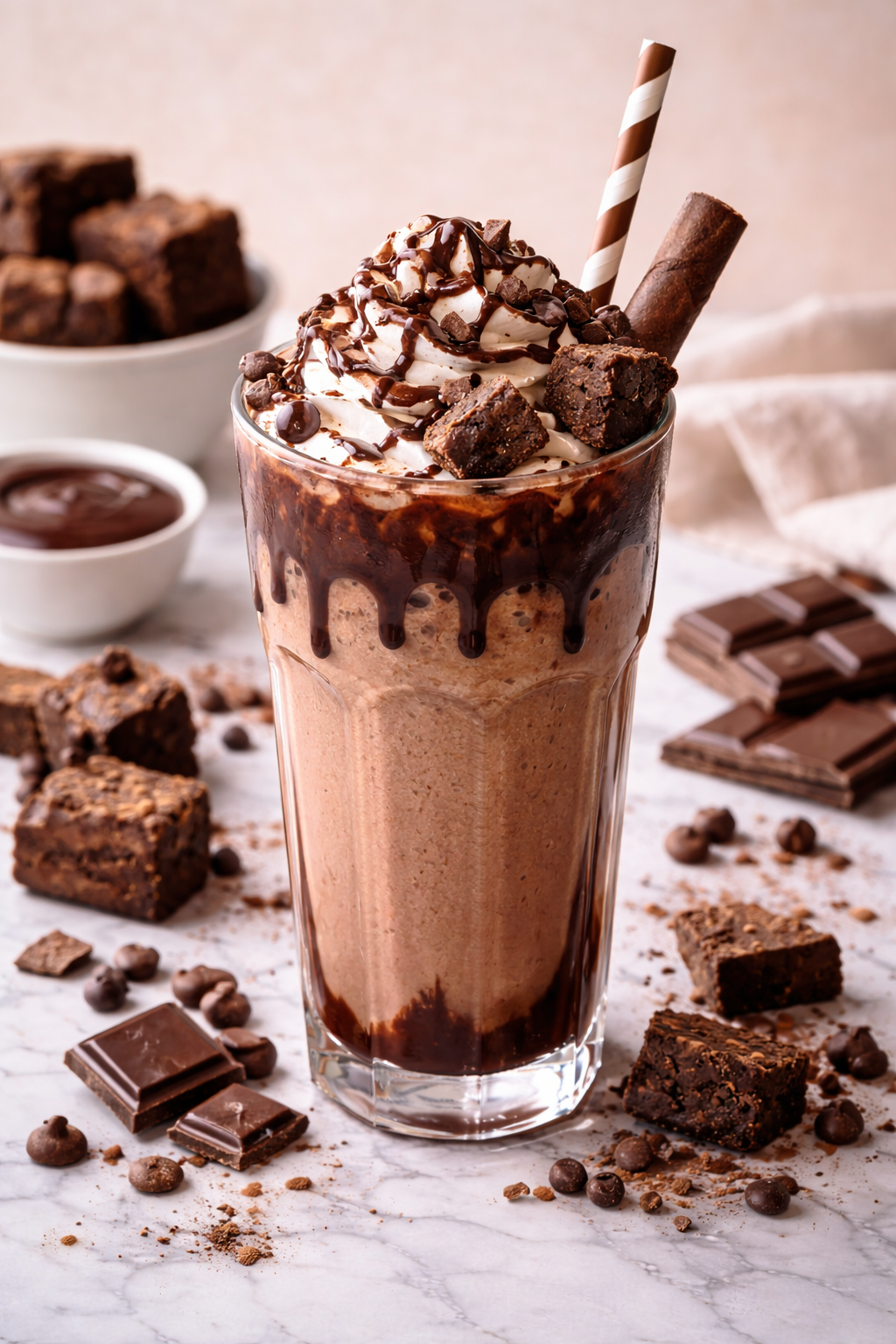 Death by Chocolate shake at Sip Therapy Guwahati